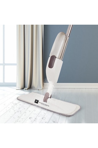 Yüksek Kaliteli Deterjan Hazneli Sprey Mop 3+1 Mikrofiber Yedeği