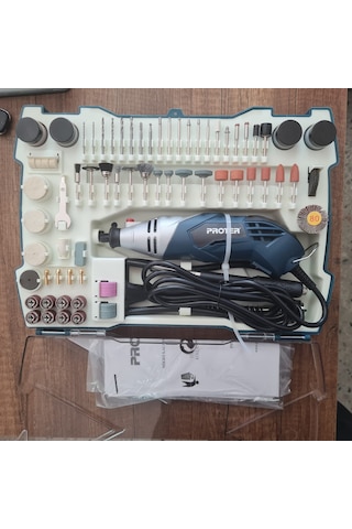 Proter PR 190 MK Mini Grinder Seti 190 Parça Mikro Kalıpçı Seti