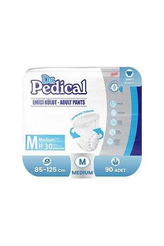 Dr.pedical Emici Külot Hasta Bezi M-medium Beden 90 Adet M