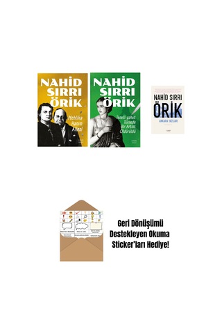 Mehlika Hanım Ailesi + Teselli Yahut Turnede Bir Artist Öldürüldü + Ankara Yazıları + Okuma Sticker'ları