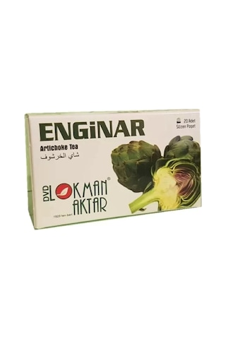 Enginar Çayı Süzen Poşet 20x2gr, 2 Adet Lokman Aktar