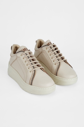 Valmenti Kadın Bej Hakiki Deri Sneakers & Spor Ayakkabı 775 1732 Bn Ayk Sk23/24 Bej