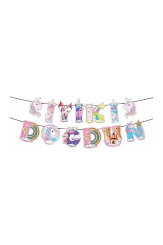 Flama Unicorn Şeklinde Iyiki Doğdun 1 Adet
