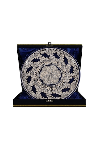 E38 El İşçiliği Çini Tabak 25 Cm - 6673