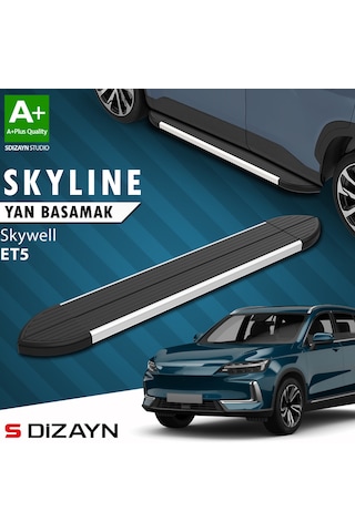 S-dizayn Skywell Et5 Skyline Aluminyum Yan Basamak 193 Cm 2021 Üzeri A+ Kalite
