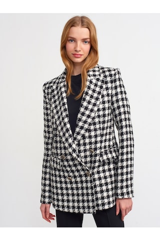 Dilvin Blazer Ceket Siyah