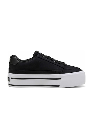 Puma Court Classıc Vulc Platform Kadın Ayakkabı 402329 07 Siyah