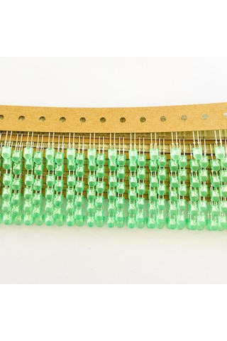 5Mm Oval Bacaklı Yeşil Led Diyot - Toyoda Gosei Marka - 2000 Adet