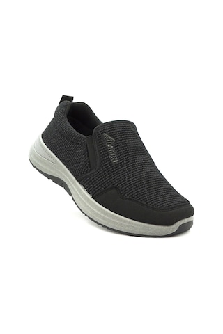 Letao Alba Erkek Siyah Kolay Giyim Bağsız Rahat Sneaker Günlük Ayakkabı