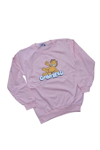 Ela Kız Çocuk Karakter Kız Çocuk Mevsimlik Sweatshirt Açık Pembe