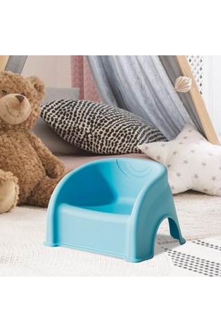 Homyl Yürümeye Başlayan Çocuk Sandalyesi Çok Amaçlı Mavi Mavi