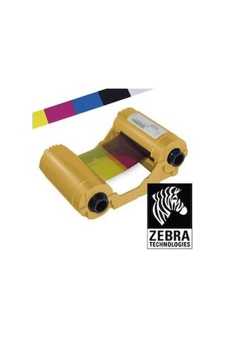 Zebra 800033-340 Renkli Ribbon Zxp3 Ymcko Tek Yüze 280 Baskı Kdo