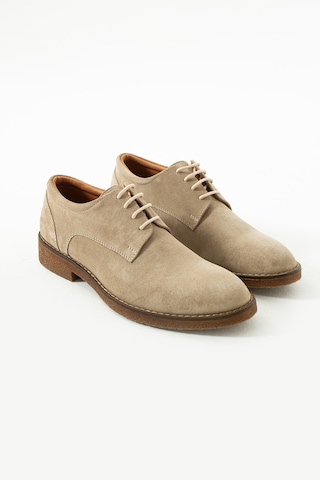 King Paolo King Shoes Bej Erkek Ayakkabı 05 Süet Kahverengi