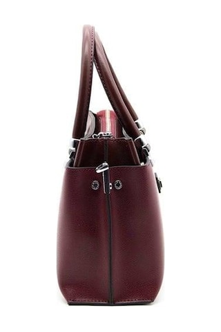 Silver Polo Sp826 Kadın El Çantası Düz Bordo-bordo