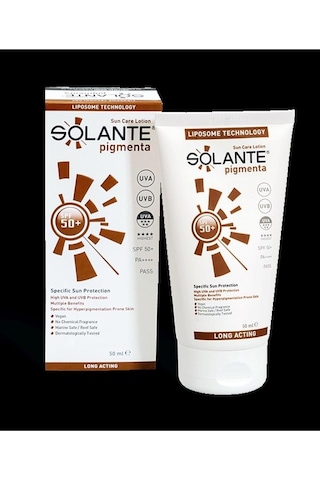 Solante Pigmenta Losyon Spf50+ 50 Ml Sku: Smg8690010415004 Açık Bej