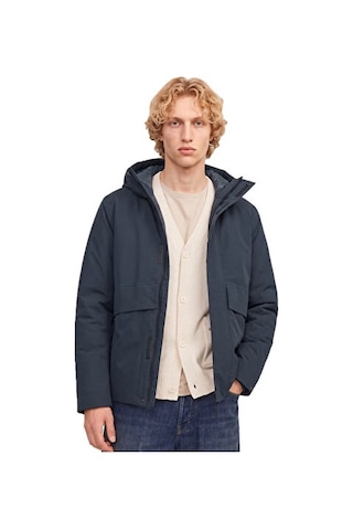 Jack Jones Jprblamoon Jacket Aw26 Erkek Outdoor Montu 12301654-dark-navy Lacivert