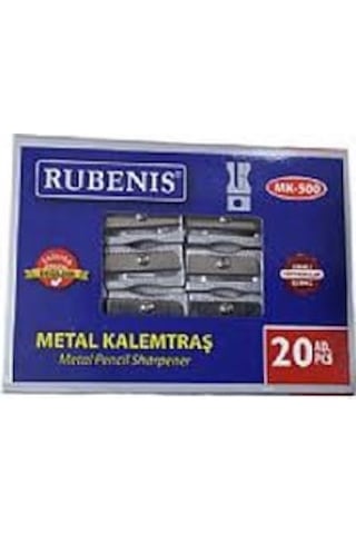 Rubenis Metal Kalemtraş Mk-500 20 Adet