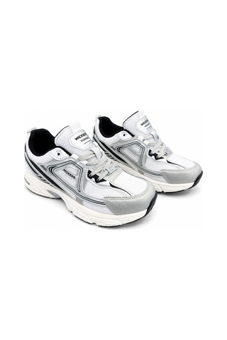 Wickers Kadın Sneaker Beyaz - Gri