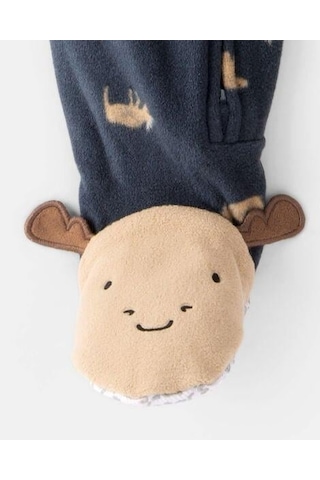 Erkek Bebek Polar Tulum Ctr-1t546210 Siyah