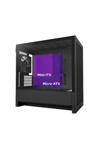 Nzxt H3 Flow Edition 750w 80+ Bronze Usb 3.2 Usb-c Siyah Matx Kasa