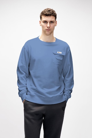 Bad Bear Rise Element Mavi Crewneck Erkek Sweatshirt Mavi