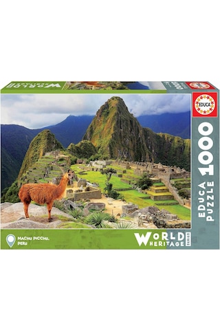 1000 Parça Antik Machu Pıcchu Peru Şehri Puzzle Educa 17999