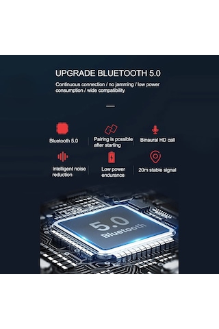 Lenovo HE05 Kablosuz Ense Tipi Bluetooth Kulaklık