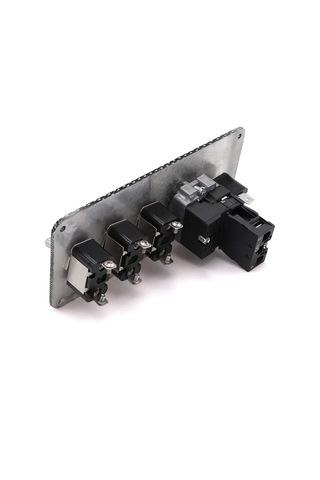 4'lü ON-OFF Toggle Switch Panel - Motor Start Butonlu