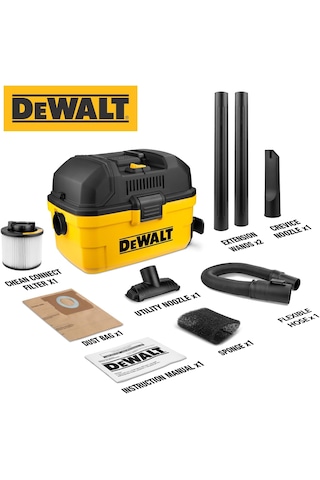 Dxv15t Islak Kuru Vakumlu Süpürge 15 Lt 1100 Watt Dewalt