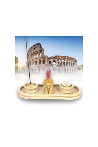Antik Roma Hector Çubuk Tütsülük Ve Tealight