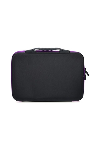 Bosphorusboutique02 15ml Mor Rengi Yağ Stoku Kutusu - 60 Bölme, Taşınabilir, Çekmeceli, Mesh Cep İle Diğer