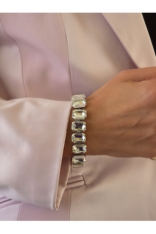 Marka Muadili Boldy Baget Model Gümüş Renk Bileklik