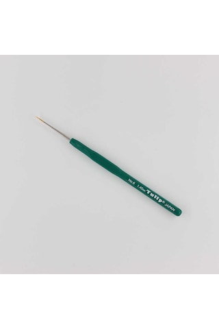 Abarta Tulip Silikon Elastik Saplı Dantel Tığ No:6 & 1.40mm Yeşil No 6 - 1,4 Mm