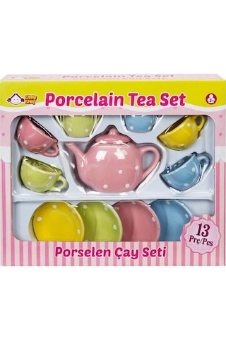 Porselen Çay Takımı 13 Parça - Stokta Olan Model Gönderilir Diğer