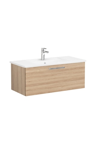 VitrA Root Lavabo Dolabı 100 Cm Doğal Meşe 68245 Çok Renkli