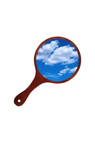 Suntek Kadınlar Için Dayanıklı Ahşap El Düzenlenen Ayna