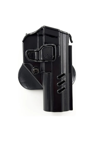 Siyah Beretta F92 Uyumlu Polimer Silah Kılıfı - Tabanca Kılıfı Siyah