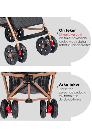 Baby Home 104 Quid Tam Yatarlı Baston Bebek Arabası