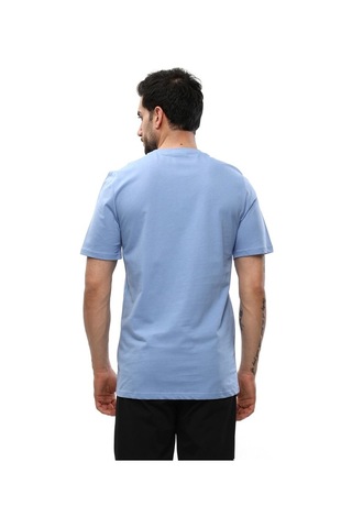 Raru Agnıtıo Erkek Pamuklu Mavi Günlük T-Shirt