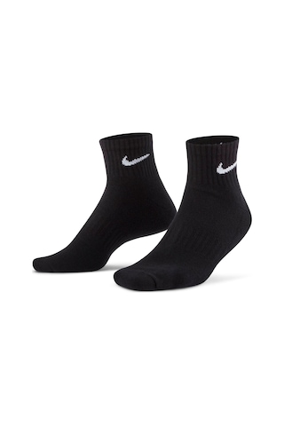 Nike Everyday Cush Ankle Sports Socks 3 Pack Sx7667-010 Siyah