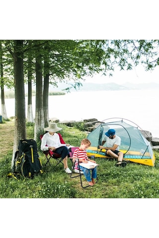 Exent Rainbow Unicorn 2-6 Yaş Lüx Çocuk Piknik Sandalyesi-mini Kamp Sandalyesi-pembe Çok Renkli