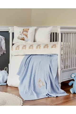 Karaca Home Baby Bear blue Visco Nakışlı Private bebek Seti 2018