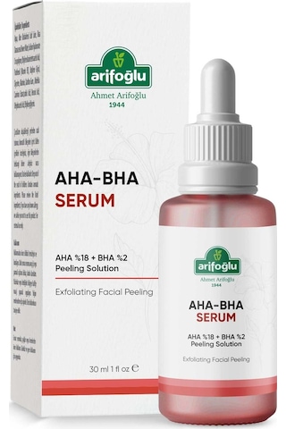 Arifoğlu Aha-Bha Cilt Tonu Eşitleyici ve Canlandırıcı Peeling Serum 30 ML