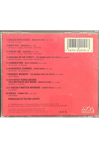 Müzik Cd Sidir Plak Değildir Cd Summer Hits Of The 50's And 60'