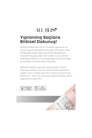 Gül Özlü Saç Bakım Yağı 50 Ml