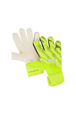 Puma Ultra Match Protect Genç Kaleci Eldiveni Profesyoneller İçin Yeşil
