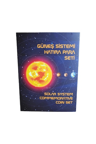 Emir Collectıon 2022 Yılı Özel Basım Güneş Sistemi Gezegenleri Hatıra Para Seti