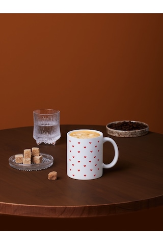 Deepcraft 'kalpler' Kupa Sevgililer Günü, Hediyelik Kupa 300 Ml