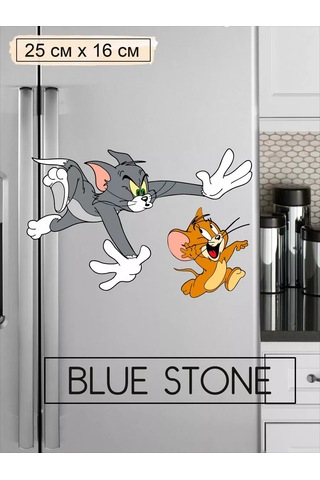 Blue Stone Çocuklar İçin Duvar İç Mekan Çıkartması 176922158 Kahverengi