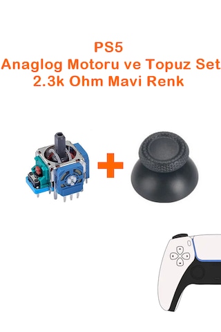 Ps5 Analog Motoru Ve Başlık Topuz Set